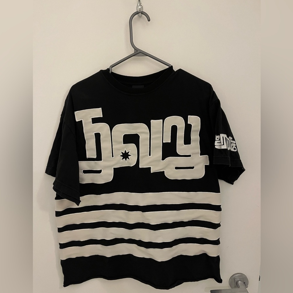 KTZ black and white shirt